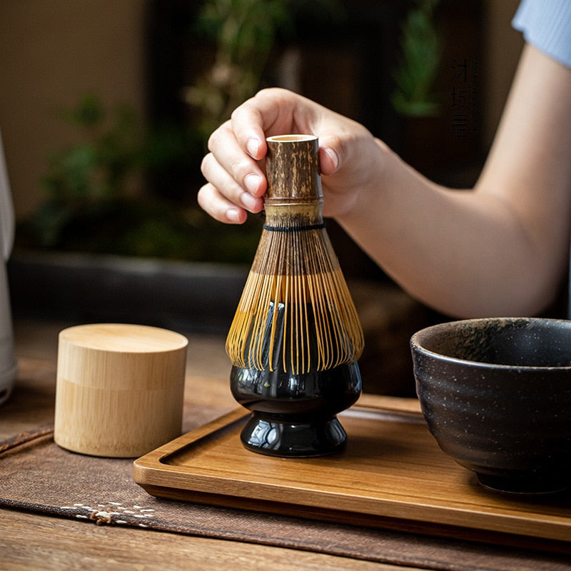 Traditional Matcha Bamboo Whisk – Handcrafted Chasen