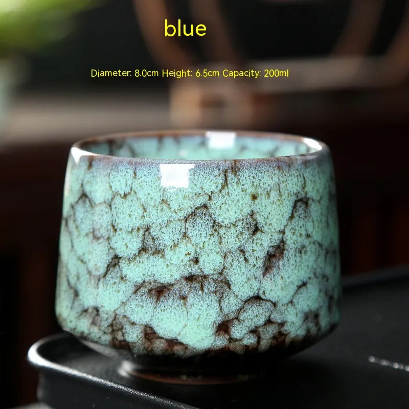 Retro Stoneware Ceramic Cup