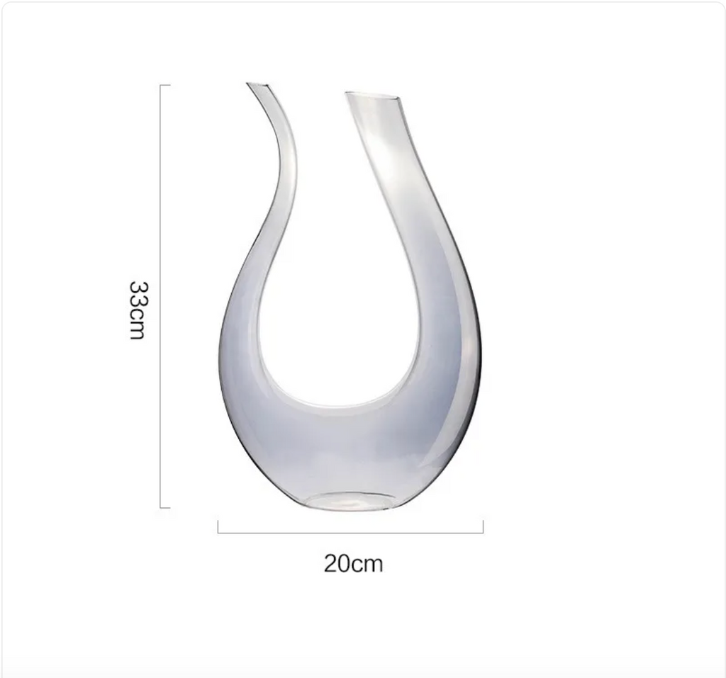 Elegant U-Shape Crystal Dispenser