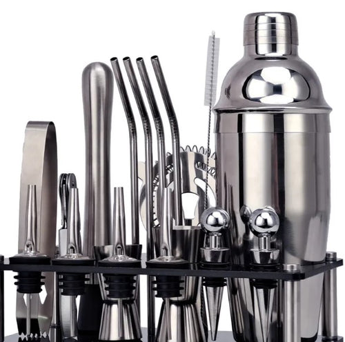 20-Piece Boston Shaker Cocktail Bar Kit