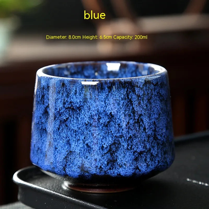 Retro Stoneware Ceramic Cup
