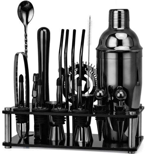 20pc Complete Boston Shaker Bar Set