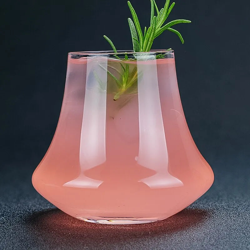 Elegant Crystal Whiskey Tumbler