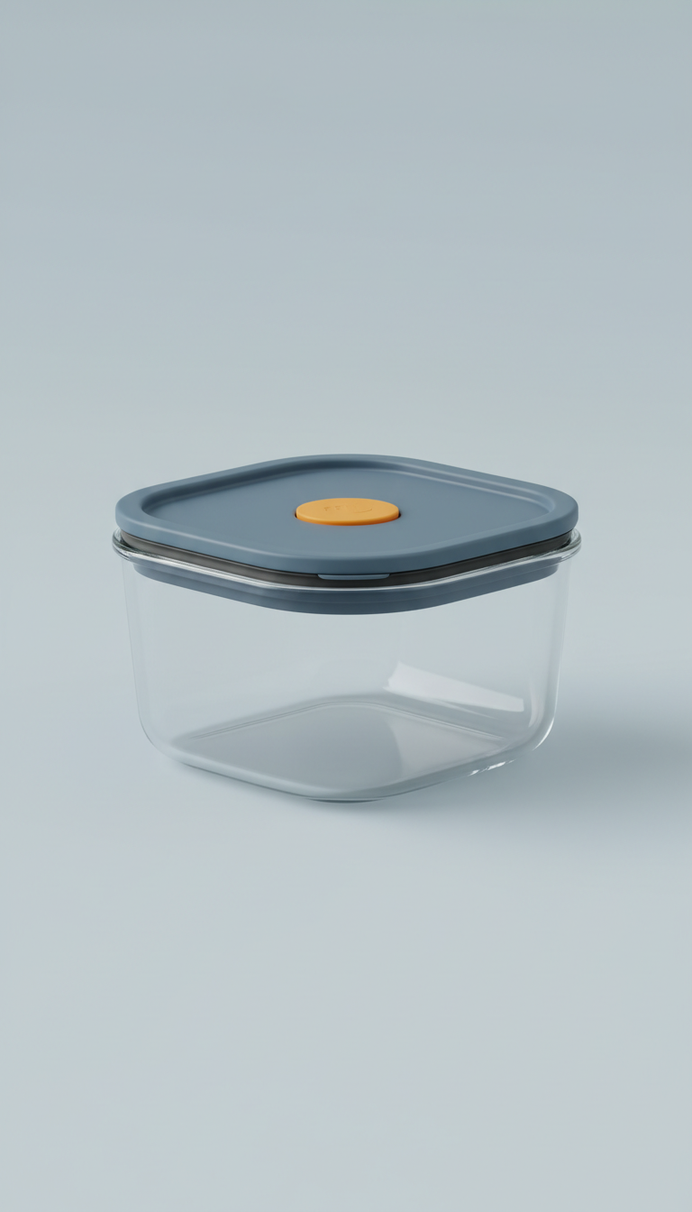 Glass Vacuum-Seal Storage Container