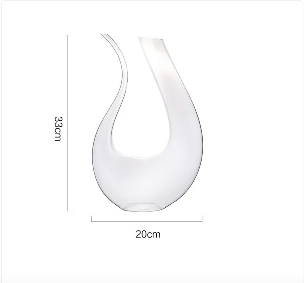 Elegant U-Shape Crystal Dispenser