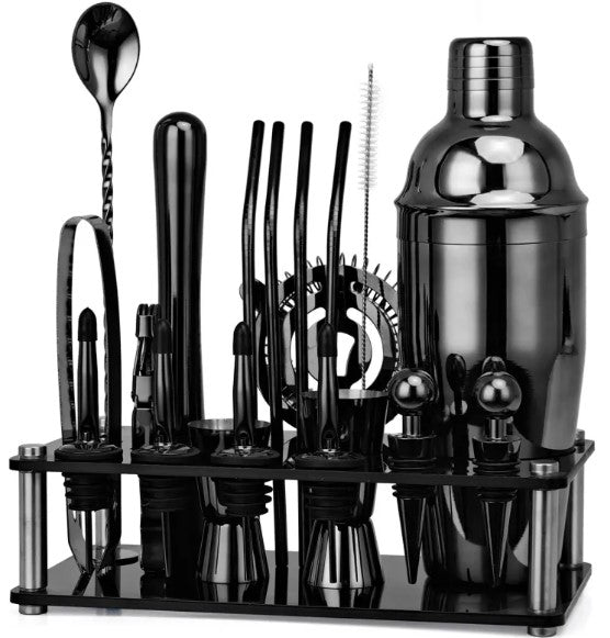 20pc Complete Boston Shaker Bar Set