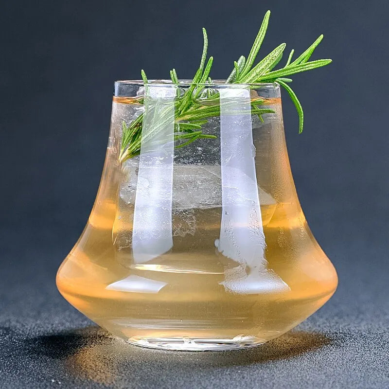 Elegant Crystal Whiskey Tumbler